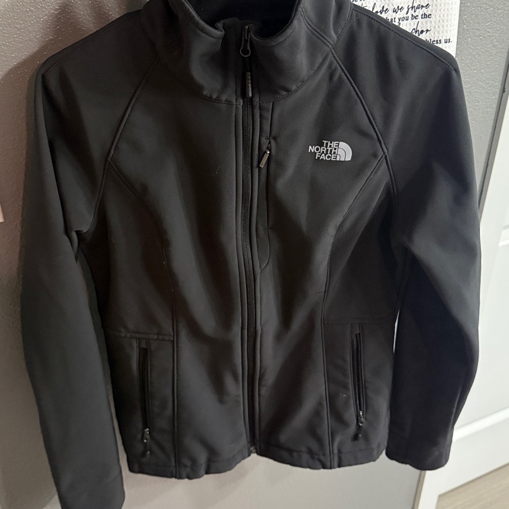 The North Face Charcoal Softshell Jacket